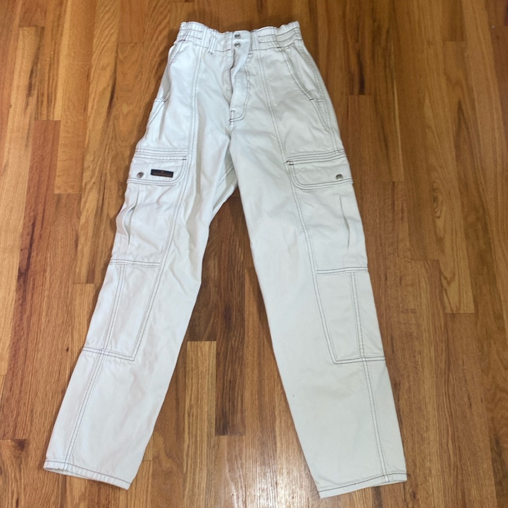 Cream BDG Cargo Pants